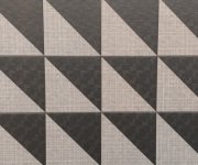 Protiskluzná retro dlažba Equipe Area15 Triangle Grey GRIP 15x15 (1.jakost) (skladem)