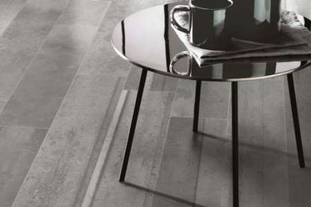 Dlažba v kovovém vzhledu Sichenia Iron Grigio 15x90