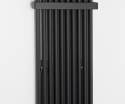 Sapho Fede Otopné Těleso 1500x490mm, 10 Seg., černá Mat