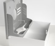 Aqualine Olmo Zásobník Na Papírové Ručníky 273x206mm, Bílá