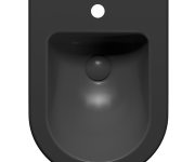 Gsi Pura Bidet Závěsný 36x50cm, černá Mat