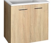 Aqualine Zuno 50 Keramické Umývátko Nábytkové 50x25cm, Bílá