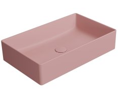 Gsi Kube X Keramické Umyvadlo Na Desku, 60x37cm, Blush Mat