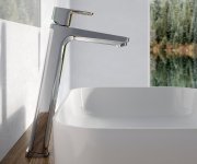 Umyvadlová stojánková baterie 10° Free TD F 015.00 - TD F 015.00CR Umyvadlová stojánková baterie 334 mm bez výpusti, chrom X070130