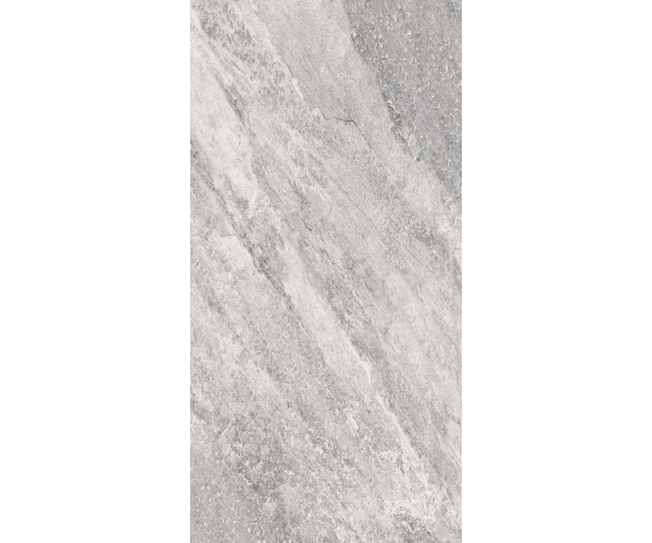 Dlažba jako kámen Sichenia Pavé Delle Alpi Quarzo Grigio 60x120 Rett. - šedá