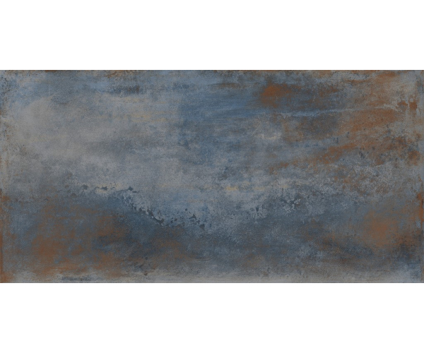 Dlažba jako kov Sichenia Me_Tal Dark Blue 60x120 Rett. (skladem)