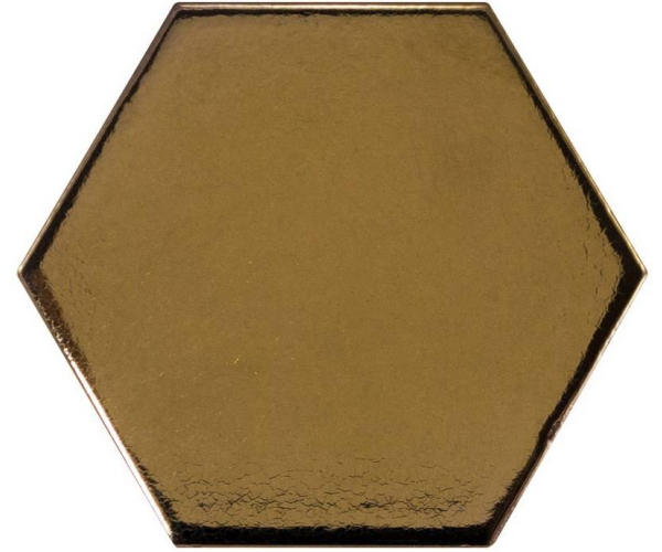 Equipe Scale Hexagon Metallic 12,4x10,7 - zlatá