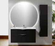 Sapho Dara Cut Zrcadlo S Led Podsvícením 20w, ø 100x90cm, Topná Fólie