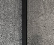 Gelco Vario Black Jednodílná Sprchová Zástěna K Instalaci Ke Stěně, Sklo Nordic, 900 Mm