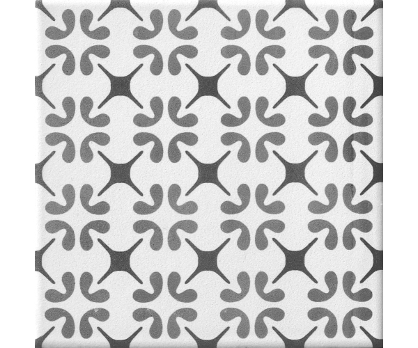 Retro dlažba Tonalite Aquarel Decoro Polaris Grigio 15x15