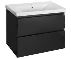 Aqualine Altair Umyvadlová Skříňka 77,5x60x45cm, černá Mat