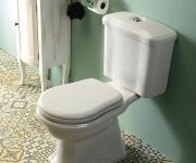 Kerasan Retro Wc Kombi, Spodní Odpad, Bílá-chrom