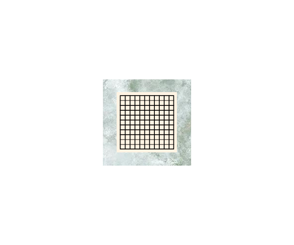 Mozaika jako mramor Bottega Glamour Mosaico ONICE GREEN 30x30 Luc. Rett. - béžová