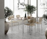Dlažba jako kámen Equipe Urban Hexagon Silver 29,2x25,4 - šedá (skladem)