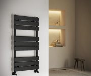 Aqualine Bondeco Otopné Těleso 500x923mm, černá Mat