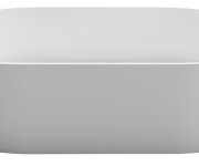 Sapho Thin Umyvadlo Na Desku, Rockstone, 55x35cm, Bílá Mat