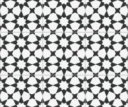 Retro dlažba Xclusive Black&White Andromeda 20,5x20,5