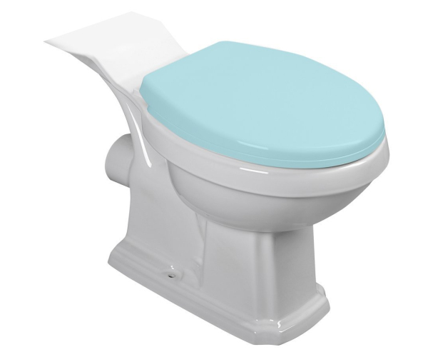 Aqualine Antik Wc Kombi Mísa, 35x72cm, Zadní Odpad, Bílá