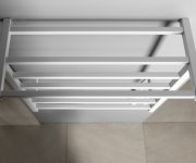 Sapho Elzor Elektrický Sušák Ručníků 500x470 Mm, 60 W, Bílá Mat