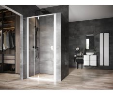 Sprchové dveře Nexty NDOP2 - NDOP2 110, bílá matná+transparent