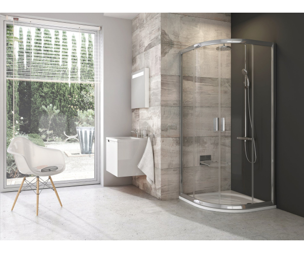 Sprchový kout Blix BLCP4 - BLCP4-90x90, lesk+transparent