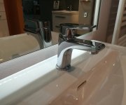 Umyvadlová baterie s výpustí COLORADO Chrom 1/2" CO127.5