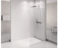 Polysan Architex Chrom Sprchová Zástěna 962mm, Sklo Flute