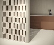 Dlažba jako beton APE A Piedi White 100X100 - bílá