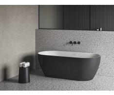 Vana Freedom O Tec - Vana Freedom O Tec 170x77 volně stojící, černá/bílá, krytka od