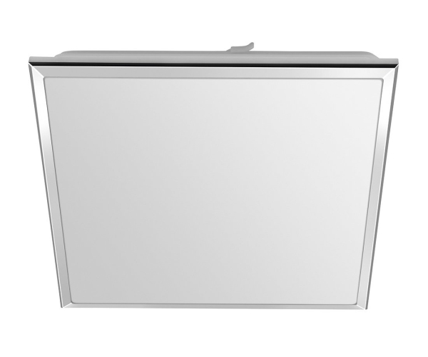 Sapho Silver Stropní Led Svítidlo 28x28cm, 10w, 230v, 3000k/4000k/6500k, Ip44, Chrom