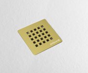 Polysan Treneca Vaničkový Sifon, Průměr Otvoru 90mm, Dn40, Krytka Zlato