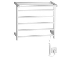 Sapho Elzor Elektrický Sušák Ručníků 500x470 Mm, 60 W, Bílá Mat