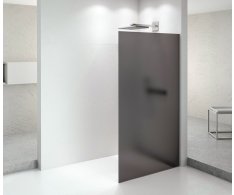 Polysan Architex Chrom Sprchová Zástěna 662mm, Kouřové Matné Sklo