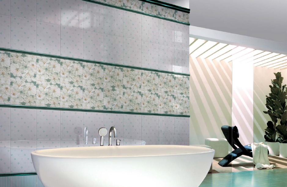 Realizace Retro koupelny inspirace Brennero (Fineza)  Ricordi Blooming