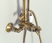 Sapho Antea Sprchový Sloup S Termostatickou Baterií, Bronz