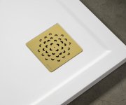Gelco Vaničkový Sifon, Průměr Otvoru 90 Mm, Dn40, Krytka Zlato