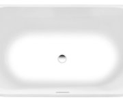 Aqualine Tajo Nástěnná Stojící Vana, 180x80cm, Bílá