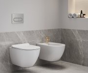 Bidet Uni Chrome - Bidet Uni Chrome, závěsný, bílá X01517