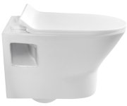 Bruckner Imogen Závěsná Wc Mísa, Rimless, 36x50cm, Bílá