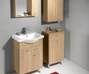 Aqualine Zoja/keramia Fresh Skříňka Horní 50x76x23cm, Dub Platin
