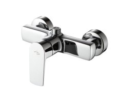 Porto, Sprchová Stěnová Baterie S Horním Vývodem, Bez Sprchové Sady, Rozteč 150 Mm