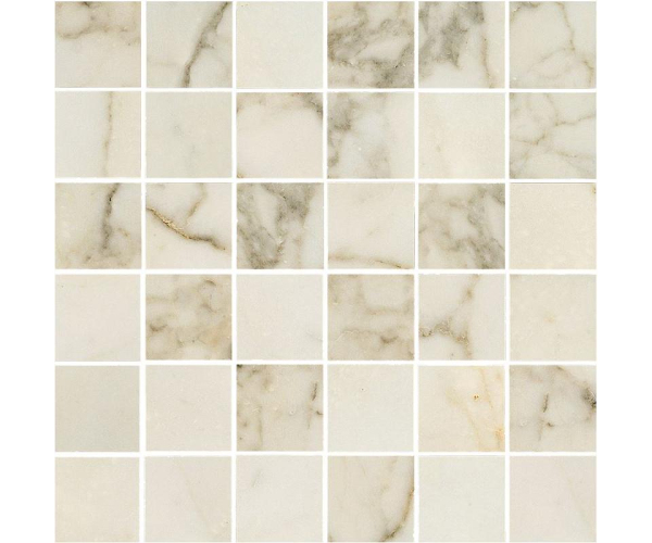 Dlažba jako kámen Fioranese Prestige Mosaico Borghini Effect 30x30 Luc. Rett. - béžová