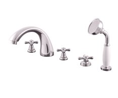 Vanová baterie 5-otvorová MORAVA RETRO Chrom 1/2" MK169.5P