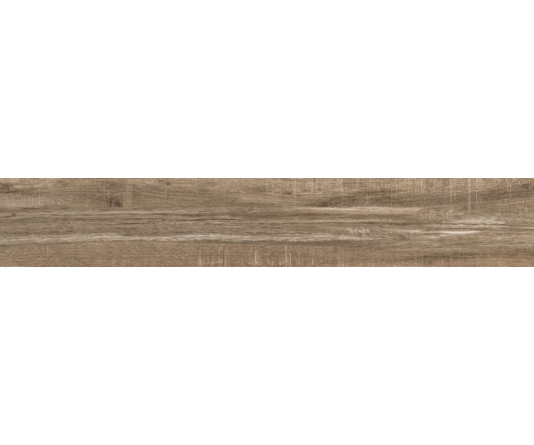 Dlažba jako dřevo Tuscania North Wind Brown R 15x90 - hnědá