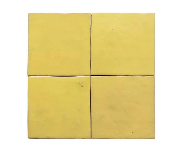 Retro obklad Cevica Zelij Amarillo 10x10 - žlutá