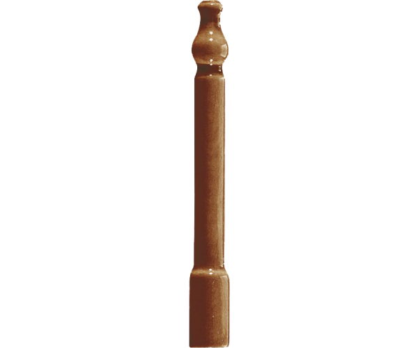 Grazia Venice Ang. Zoccolo Caramel Craquele 2x20 - hnědá