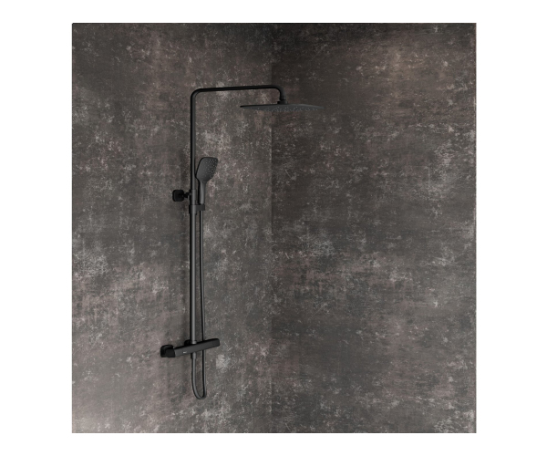 Sprchový sloup 10° Free - TD F 091.20BLM Sprchový sloup s termostatickou baterií, posu