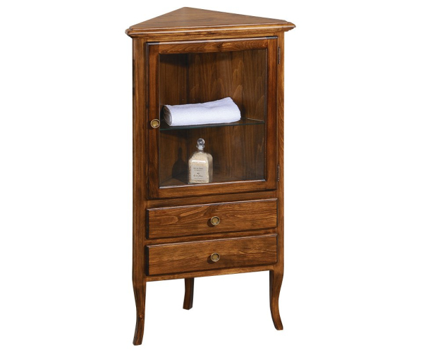 Sapho Retro Skříňka Rohová 60x120x47cm, Buk, Pravá