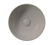 Gsi Pura Keramické Umyvadlo Na Desku, Průměr 32cm, Tortora Mat