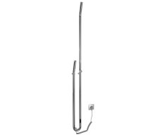 Sapho Duopasso Elektrický Sušák Ručníků S časovačem 122x1700mm, 45 W, Chrom